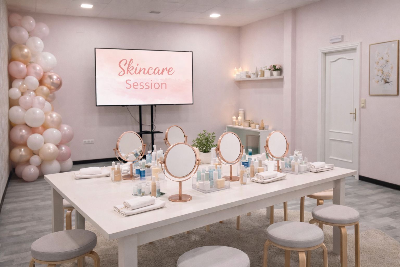 Talleres de belleza en grupo en Mujer 360, Parla